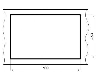 Мойка для кухни Milacio Navarra 78 Cuarzo MC.77053 серый металлик